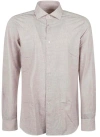 Xacus Textured Button-down Shirt In Multi