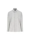 Xacus X Franz Kraler Buttoned Shirt In Gray