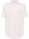 Xacus Short-sleeve Linen Shirt In Neutrals
