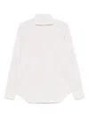 Xacus Striped Cotton T-shirt In Gray