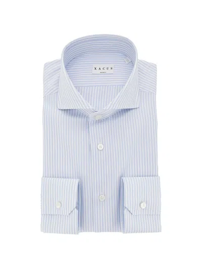 Xacus Striped Shirt In Blue