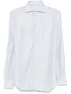 Xacus Striped Shirt In Blue