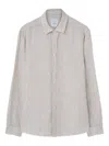 Xacus Striped Shirt In Neutral