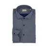 Xacus Supercotone Tailor Fit Shirt In Blue
