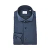 Xacus Tailor Fit 'active' Shirt In Blue