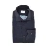 Xacus Tailor Fit 'active' Shirt In Blue