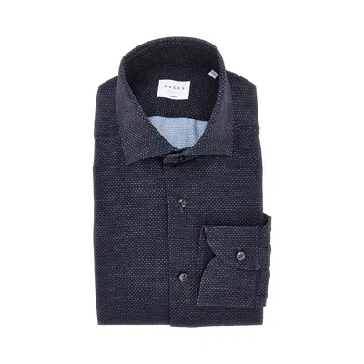 Xacus Tailor Fit 'active' Shirt In Blue