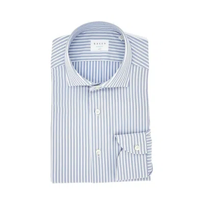 Xacus Tailor Fit 'active' Shirt In Blue