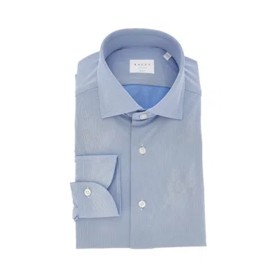 Xacus Tailor Fit 'active' Shirt In Blue