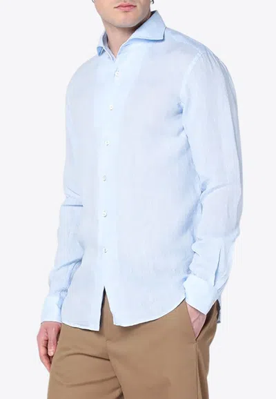 Xacus Light Blue Active Twill Shirt