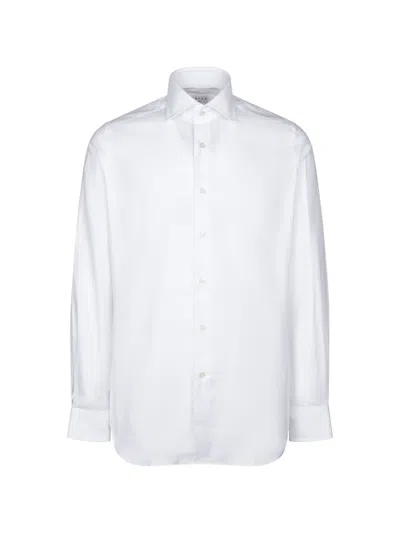 Xacus Tailor Fit Shirt In White