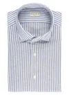 Xacus Tailor Shirt In Blue
