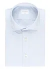Xacus Striped Shirt In Blue