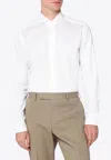 Xacus Travel Long-sleeved Formal Shirt In White