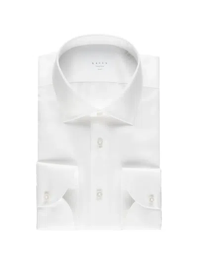 Xacus Travel Shirt Shirt In White