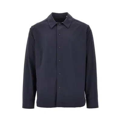 Xacus 'unfold' Technical Jersey Shirt In Blue