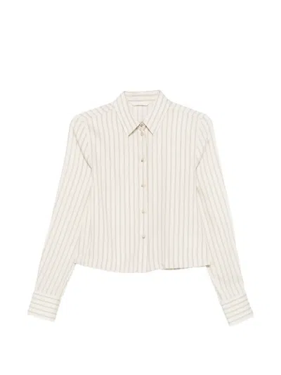 Xacus Vertical-stripe Long-sleeve Shirt In Multi