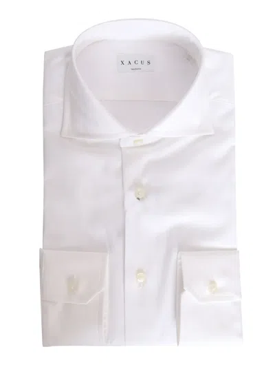 XACUS WHITE SHIRT WITH POCKETS