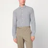 Xacus White Striped Active Twill Shirt In White