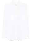 Xacus Wingtip-collar Shirt In White
