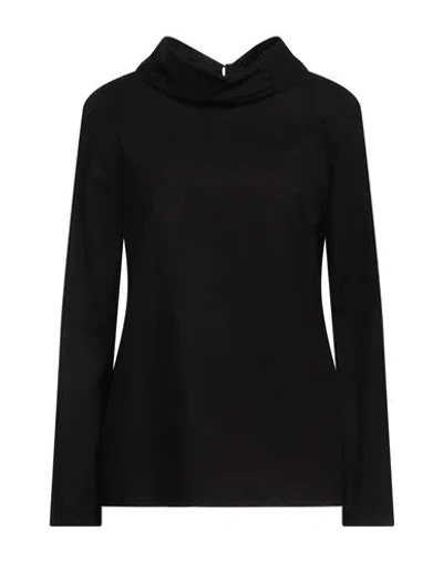 Xacus Woman Blouse Black Size 10 Cotton