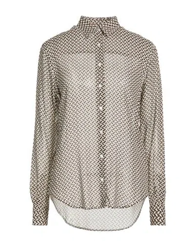 Xacus Woman Shirt Ivory Size 8 Viscose In White
