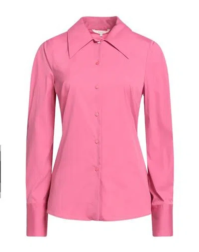 Xacus Woman Shirt Pink Size 6 Cotton, Polyamide, Elastane