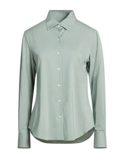 Xacus Woman Shirt Sage Green Size 4 Polyamide, Elastane