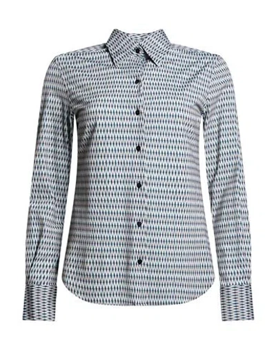 Xacus Woman Shirt Sage Green Size 4 Polyamide, Elastane In Gray