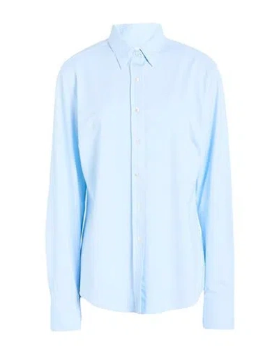 Xacus Woman Shirt Sky Blue Size 10 Polyamide, Elastane