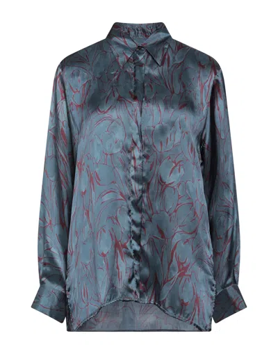 Xacus Shirts In Slate Blue