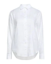 Xacus Woman Shirt White Size 10 Linen In White