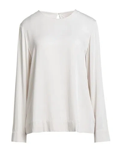 Xacus Woman Top Off White Size 12 Viscose