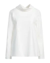 Xacus Woman Top White Size 4 Cotton
