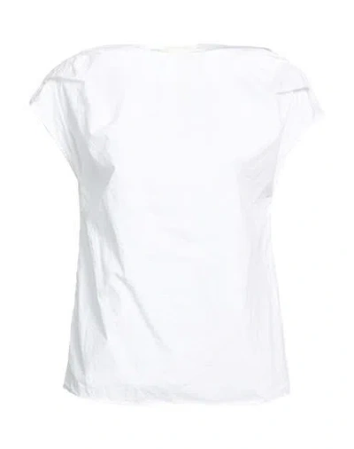Xacus Woman Top White Size 6 Cotton