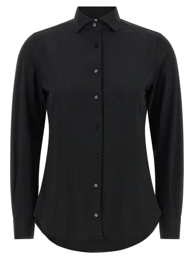 Xacus Women's Pina Shirt - Active Line In Black
