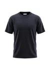 Xacus Wool T-shirt In Black