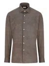 Xacus X Franz Kraler Buttoned Shirt In Brown