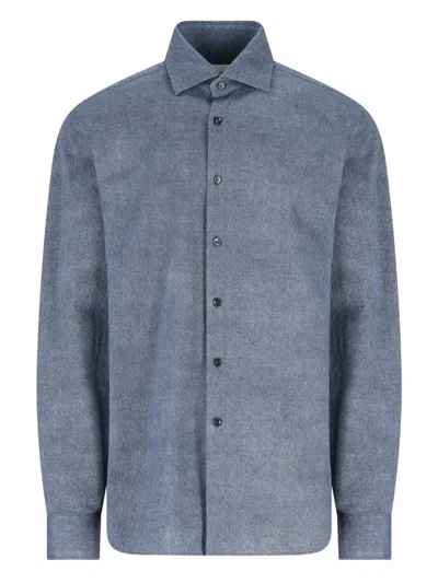 XACUS X FRANZ KRALER LONG-SLEEVE BUTTON-DOWN SHIRT