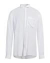 Xagon Man Shirt White Size Xxl Tencel, Linen, Cotton In White