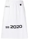 Xander Zhou Ss 2020 Pareo Shorts In White