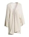 Xandres Gold Iconic Woman Cardigan Light Grey Size Xxl Polyester, Cotton In Gray