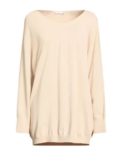 Xandres Gold Woman Sweater Beige Size Xl Organic Cotton In Neutral