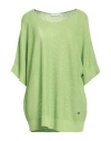 Xandres Gold Woman Sweater Lime Green Size 3xl Modal, Acetate In Green