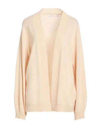 Xandres Woman Cardigan Beige Size Xl Cashmere In Neutral