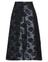 Xandres Woman Midi Skirt Midnight Blue Size 6 Viscose, Polyester, Polyamide In Blue