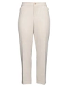 Xandres Woman Pants Beige Size 18 Polyester, Viscose, Wool, Elastane
