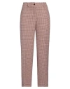 Xandres Woman Pants Burgundy Size 14 Recycled Polyester, Viscose, Wool, Elastane