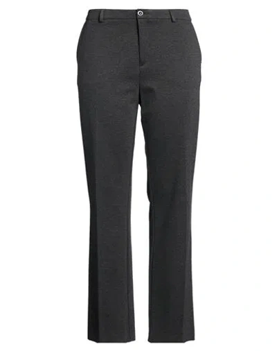 Xandres Woman Pants Charcoal Size 16 Viscose, Polyamide, Elastane In Gray