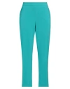 Xandres Woman Pants Emerald Green Size 22 Recycled Polyester, Polyester, Polyethylene In Green
